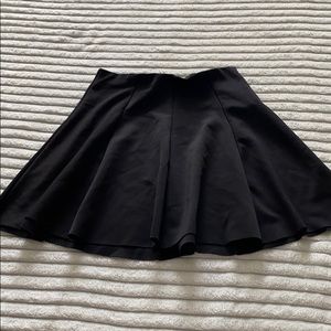 black skirt